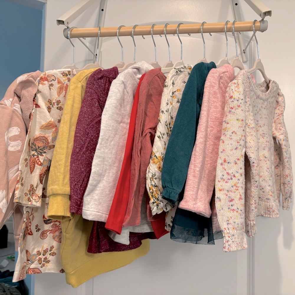 Huge lot of girls 12-18 month fall/winter clothes